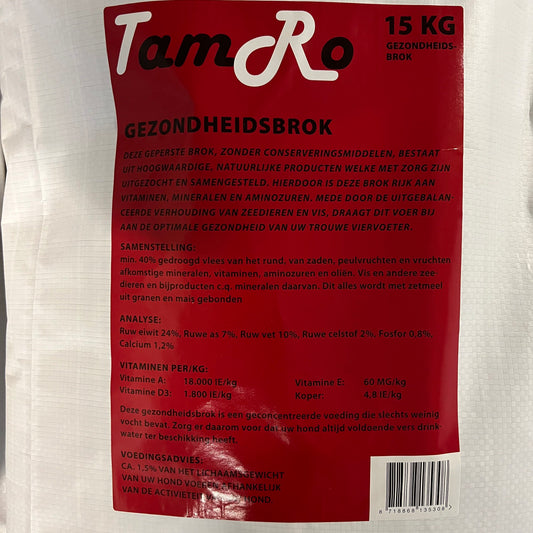 Gezondheidsbrok Rund - 15 kg zak